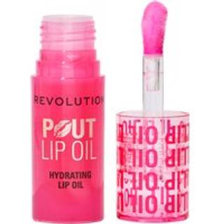 Makeup Revolution Pout Lip Læbeolie med fugtgivende virkning Skygge Watermelon Pink 3 ml - 3 ml