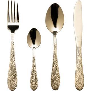 Vargen & Thor Bestiksæt 16 Dele - Bestiksæt Rustfrit Stål Guld - 60230007
