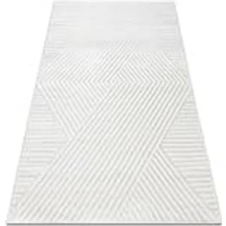 Tæppe BALANCE 1503 fløde - Geometrisk, strukturelt, glamour 200x290 cm