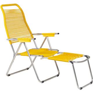 Fiam, Spaghetti footrest yellow matt aluminium