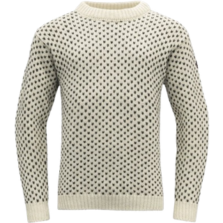 Devold Men's Nordsjø Sweater Crew Neck Olive, XL