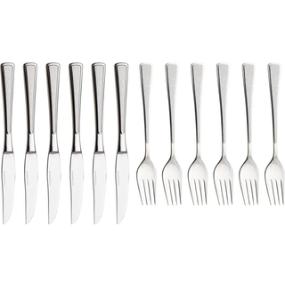 Hardanger Bestikk Ramona grill-bestik 12 dele rustfrit stål