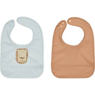 OYOY Lobo Lion hagesmæk 2 dele Caramel-Ice blue