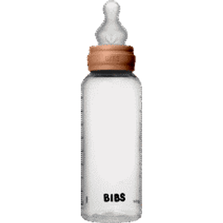Bibs Baby Bottle Round Silicone Medium Flow Ivory (270 ml)