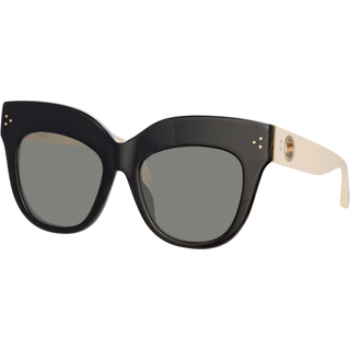 Linda Farrow DUNAWAY LFL1049 C8 56 Solbriller Mænd Black - Black - 56mm