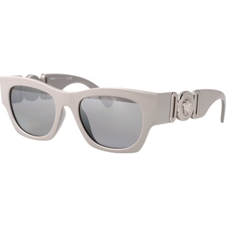 Versace Mand VE4479U 55016V Solbriller Injiceret Grå Grå Pillow Normal Skygge