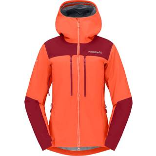 Norrøna Women's Trollveggen Gore-Tex Pro Light Jacket Orange Alert, XS