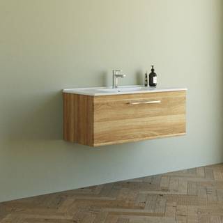Dansani Mido møbelpakke 101 cm 1 sk, vask, varm eg