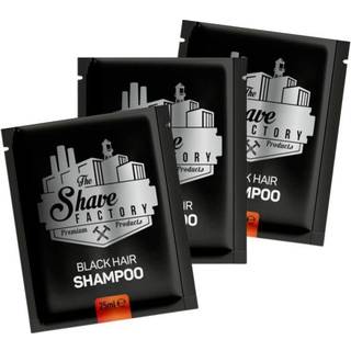 The Shave Factory Black Hair Shampoo 10 x 25 ml
