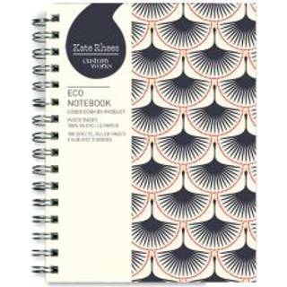 Customworks Spiral Notebook With Subject Tabs Swans And String Of Pearls - Notesbog