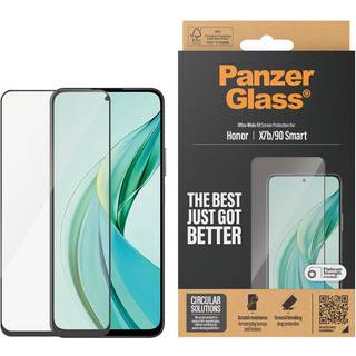 PanzerGlass Ultra-Wide Fit Skærmbeskyttelsesglas - Honor X7b / 90 Smart - Gennemsigtig