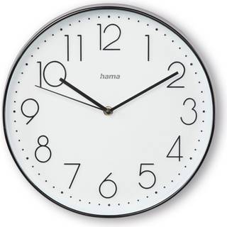 Hama Vægur Corsica Sort/Hvid 30 cm