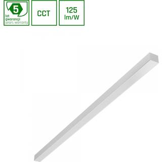 Allday Basic 40W - CCT 230V, IP20, 1203x42x37mm, hvid - Dæmpbar : Ikke dæmpbar, Kulør : CCT (Varm til Kold Hvid)