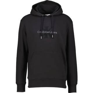Chenille Monogram Hoodie - Black - XXL