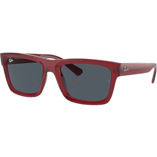Ray - Ban Unisex RB4396 WARREN 667987 Solbriller Acetat Rød Grå Firkantet Normal