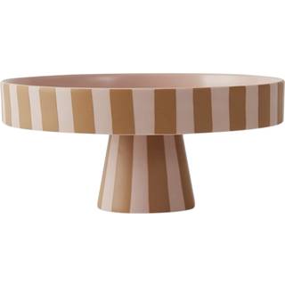 OYOY Toppu serveringsfad Ø20 cm Caramel/Rose