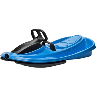 Stratos bobslæde med rat, Racer Blå