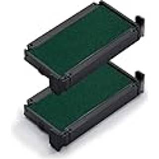 Trodat Udskiftning af bl?kpuder 6/4910 - Pakke med 2 - Gr?n bl?k - Til printi 4910 og 4810