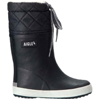 Aigle Marine Blanc Vintergummistøvle Giboulee Ii