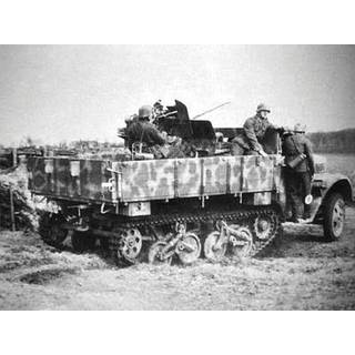 Sd.Kfz.3b with Flak 38 AA Gun