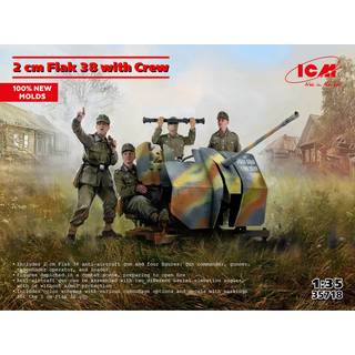 Flak 38 with Crew