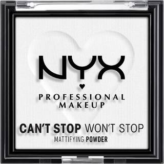 NYX Professional Makeup Can&#39;t Stop Won&#39;t Stop Mattifying Powder Matterende pudder Skygge 11 Bright Translucent 6 g - 6 g