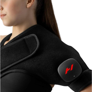 Hyperice Venom 2 - Højre skulder. Varme- og massageindpakning til skulderen. Varmer op til 6 gange hurtigere end de gennemsnitlige varmepuder.