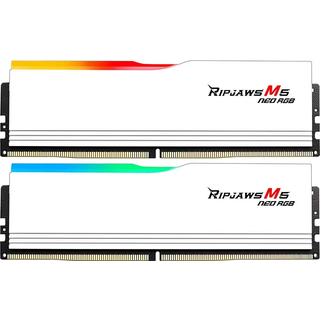 G.Skill G.Skill Ripjaws M5 Neo RGB DDR5-6000 - 64GB - CL36 - Dual Channel (2 pcs) - AMD EXPO - Hvid
