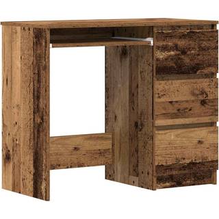 Skrivebord 90X45X76 Cm Konstrueret Træ - Gammelt træ
