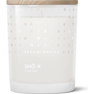 Skandinavisk Snö Special Edition Duftlys Med Låg 200 g - Duftlys Bøg - 20138