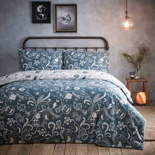 Furn Furn Blue Spellbound100% Cotton Duvet Cover Set