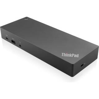Lenovo ThinkPad Hybrid USB-C with USB-A Dock Ledningsført USB 3.2 Gen 2 (3.1 Gen 2) Type-C Sort