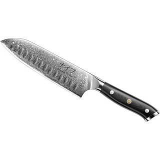 Damascus by Hâws santoku kniv 32 cm