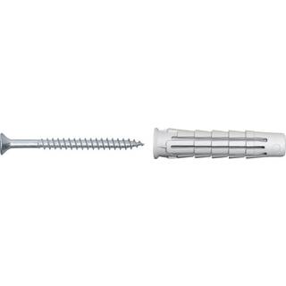 NKT Fasteners T6 universaldybel m/skrue 5 x 25 mm 10 stk.