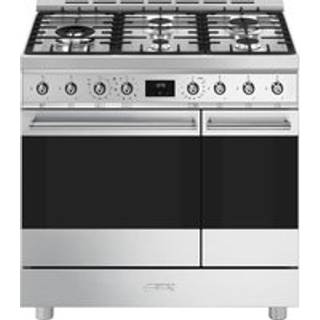 SMEG C92GPX2 Gaskomfur stål
