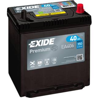 Exide EA406 12V 40Ah / 350CCA startbatteri