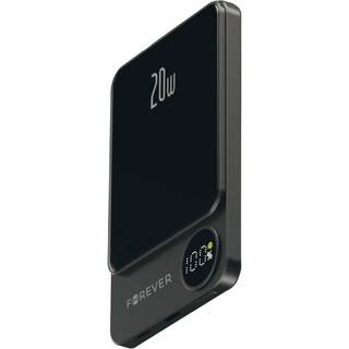 Forever MATB-200 20W 5.000 mAh Magsafe Powerbank, Sort