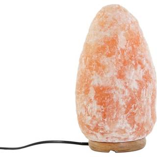 Bordlampe DKD Home Decor Pink Salt Akacie 220 V 16 x 16 x 25 cm