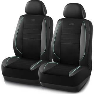 Skechers Memory Foam bilsdebetrk Air Cool Mesh Tykke sdebetrk Rr Lder bilsdebeskytter Airbag Kompatibel bilkomfortbeskyttelse til de flest