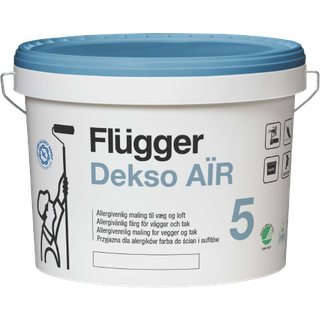 Allergivenlig Vægmaling - Flügger Dekso AÏR 10 L