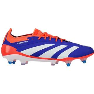 Predator Elite Soft Ground støvler - Lucid Blue / Cloud White / Solar Red - 37 1/3