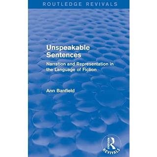 Unspeakable Sentences (Routledge Revivals)
