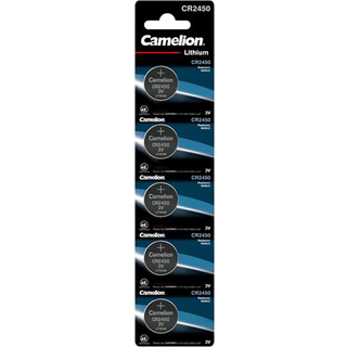 CAMILION Knapcelle batterie CR2450 - 5 pk