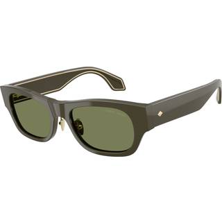 Giorgio Armani Mand AR8224 61582A Solbriller Acetat Grøn Grøn Pillow Normal