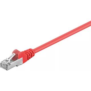 Cat 5e F/UTP Netværkskabel - Rød - 10 m