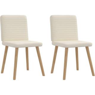 Spisebordsstole Stof - 2 / Linned