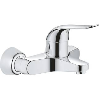 Grohe Euroeco Spec etgr.batt. t/hv/kar 156mm tud vægmont. krom