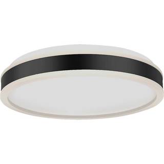 38W LED Designer Lampe - 4000K, Sort, Rund - Kulør : Neutral