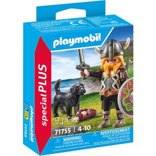 Playmobil viking med vagthund 71755 9 dele (På lager i butik)