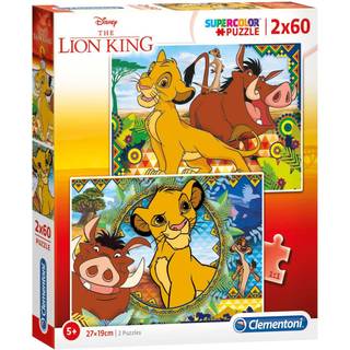 Clementoni 2x60 pcs. Puzzles Kids Special Collection Lion Kin